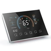 Heat Pump Room Thermostat Wifi Programmable Digital Thermostat Bhp-8000 Black